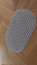 软硅胶指压板猫爪超慢跑足底按摩垫原地跑步通经络室内脚踩脚垫 烟雨灰【实心硅胶】 实拍图