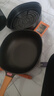 迈巴勒【抖音同款】钛极岩铸不粘炒锅煎炒多用途炒菜锅家用炒锅耐磨32cm 实拍图