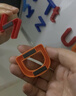 恩米英文字母磁力贴教具数字贴大小写26个英文字母磁贴磁性贴英语冰箱贴拼音字母单词益智玩具磁性磁铁 【4款全套/小号】英语字母+数学+几何(137块) 实拍图
