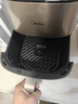 美的（Midea）炎烤免翻面空气炸锅蒸烤一体上下双热源可视窗口家用多功能大容量6.5L金属内腔智能全自动 KZC6502 实拍图