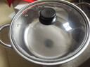 汤锅不锈钢上蒸下煮蒸包子煮面条锅电磁炉燃气灶通用火锅煮锅锅具 加厚 不锈钢本色 22cm 实拍图