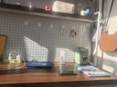 宏诚兴居洞洞板台式电脑桌家用书桌书架一体组合小户型学生学习桌子写字桌 【加厚5cm实木】白架+深胡桃2层 140*60cm【洞洞板+桌下置物】 实拍图