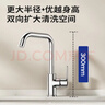 九牧（JOMOO）厨房水龙头7字型枪灰龙头360度可旋转高挑水龙头33186-205/HBS-Z 实拍图