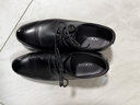 奥康（Aokang）皮鞋男英伦风秋季男鞋系带商务正装鞋男士低帮鞋子 黑色40码 实拍图
