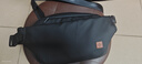 京东京造 探索者斜挎包男女胸包腰包大容量单肩背包休闲运动手机 黑色 实拍图