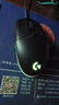 罗技（G）G102第二代游戏鼠标 RGB流光灯效鼠标 轻量化  游戏级8000DPI传感器 黑色 200-8000DPI 实拍图