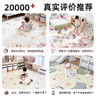 贝初众宝宝爬行垫婴儿爬爬垫折叠双面xpe家用客厅卧室儿童加厚防摔地垫 童年跳飞机【180*200*2CM】 婴幼儿无味无毒无甲醛婴儿用早教中心垫子 实拍图