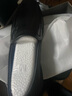 奥康（Aokang）商务休闲皮鞋男士耐磨牛皮软底一脚蹬鞋黑色41码 实拍图