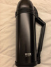 哈尔斯户外运动旅行保温水壶带盖大容量水杯子不锈钢外出便携式黑2000ml 实拍图