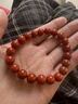 石玥珠宝精品9-10mm凉山南红玛瑙手串本命年转运珠手链男女士款礼物 实拍图