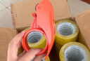 得力(deli)高品质透明黄封箱胶带打包 60mm*100y*48μm  24卷整箱装 封箱器 办公用品 JD420 实拍图