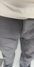 探拓（TECTOP）冲锋裤男加绒保暖防风软壳裤登山徒步裤  男款黑色 S 实拍图