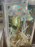七彩炫光玫瑰花星空彩金浪漫情人节送老婆女友闺蜜生日礼物金箔g 金箔玫瑰-彩金玫瑰花-1枝装（盒装） 【送它一朵永不凋零的爱意玫瑰】 实拍图