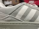 adidas「面包鞋」COURTIC经典运动板鞋男女阿迪达斯官方三叶草 浅绿/奶油白   44 实拍图