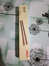 京东京造 筷子 家用食品接触级餐具实木防滑鸡翅木原木【无漆无蜡】10双装 实拍图