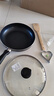 苏泊尔（SUPOR） 平底锅不粘锅煎锅平底小锅牛排锅烙饼锅多用锅家用燃煤气专用 【 玻璃盖】 燃气明火专用 26cm 实拍图