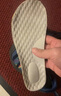 迈高乐2双乳胶鞋垫儿童透气吸汗软舒适高弹减震运动夏可裁剪 米色29-31 实拍图