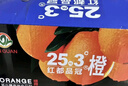 红都品冠25.3° 赣南脐橙 净重6斤 铂金果 单果180-230g 生鲜水果年货礼盒 实拍图