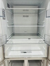 海尔冰箱出品 405升四开门十字对开门白色冰箱双开门风冷无霜一级能效双变频三档变温统帅家用电冰箱 一级双变频+三档变温+母婴空间+智能WIFI 实拍图