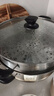 美厨（MAXCOOK）二层蒸锅34cm 不锈钢复底蒸锅 燃气灶电磁炉通用 适合2-8人 实拍图
