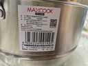 美厨（MAXCOOK）蒸锅 304不锈钢26cm单层蒸锅 加厚复合底燃气炉电磁炉通用 实拍图