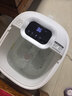 飞利浦（PHILIPS）泡脚桶躺泡免洗电动按摩足浴盆UV杀菌小白桶智能恒温加热软胶泡脚盆3222F 新年情人节礼物实用礼物 实拍图