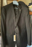 海澜之家（HLA）西服套装男春秋新轻商务经典系列西装套装 黑色02【西服+西裤】 4XL 190/112C推荐182~200斤 实拍图