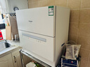 松下（Panasonic）台式洗碗机二代H1D【小尺寸大容积58L】独立烘干 80℃高温除菌 洗烘一体 软水系统 家用台面独立式 实拍图