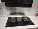 樱花（SAKURA）燃气灶防爆面板天然气灶煤气灶双灶液化气灶猛火炉灶台式嵌入式两用全铜配置火盖一级能效 JZT-QC02【5.2KW天然气】 实拍图