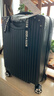 梵地亚行李箱男小型拉杆箱飞机可登机箱20英寸旅行箱包密码箱女皮箱子黑 实拍图