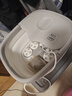 美的(Midea)折叠保暖泡脚桶自动按摩暖脚泡脚盆洗脚盆活氧气泡内支撑年货生日礼物送男女友MK-AJ0301 实拍图