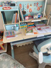 黑白调C1儿童学习桌书桌学习桌椅升降桌学生写字桌子电脑桌书桌1.2m 实拍图