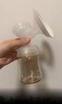 贝亲吸奶器电动优享变频可充电挤奶器静音型集奶器轻巧便携式挤乳器 电动单边款 实拍图