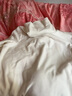 优衣库女装HEATTECH摇粒绒两翻领套头衫/长袖479608 01 乳白色 L /160/88A 实拍图