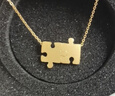 周生生情人节礼物黄金项链幸福拼图足金套链情侣89778N计价47厘米7.35克 实拍图