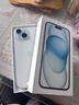 Apple/苹果【需现场签收激活】 iPhone 15 (A3092) 256GB 蓝色 支持移动联通电信5G 双卡双待 实拍图