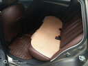 车优友（CEYOYO）汽车坐垫四季通用翻毛皮方垫新款透气乳胶棉车垫颈枕后排汽车座垫 三件套-前排2片后排1片-咖色 朗逸轩逸卡罗拉英朗捷达桑塔纳 实拍图