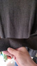 宾色半高领毛衣男冬款纯色休闲加绒加厚保暖打底衫修身秋冬针织衫男装 【半高领】深灰色 XL 【合适120-140斤】 实拍图