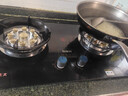 惠普好太太燃气灶天然气煤气灶双灶家用液化气灶具嵌入式台式煤气炉灶台 顶配款 钢化玻璃 5.2kw双九腔猛火 智能定时 罐装液化气 实拍图