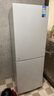 美的（Midea）180L+二门冰箱白色租房小型家用电冰箱风冷无霜两门小冰箱不串味租房不占地以旧换新MR-195WE 实拍图
