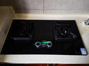 华帝【升级纳米抗污科技】燃气灶天然气嵌入式台式5.2kW猛火煤气灶双灶台一级能效燃气灶具i10071B 实拍图