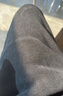 GXG男装 锥形简约通勤百搭长裤舒适休闲裤男【加绒保暖】秋冬热卖 黑色 XL 实拍图