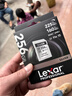 雷克沙（Lexar）256GB SD存储卡 U3 V30 佳能索尼富士尼康相机高速SD卡 读205MB/s 写140MB/s 4K超清录制 SD银卡 实拍图