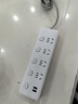 【京东物流】家用多功能插座米用家用面板usb多孔位排插线板学生插排插板带线分控 5开关【4插位+2USB 2.8米】 实拍图