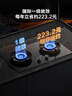 苏泊尔（SUPOR）燃气灶煤气灶具双灶5.2KW猛火 65%热效率 嵌入式可调节底盘免改孔 DB28液化气 实拍图