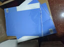 齐心（COMIX）A4/100页资料册/插袋文件册/活页文件夹/文件收纳袋 办公用品  蓝色EA2000 实拍图