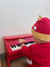NEW CLASSIC TOYS儿童钢琴玩具木质电子琴男女孩音乐早教一岁婴儿宝宝生日周岁礼物 25键红色经典儿童机械木质钢琴 荷兰品牌 小钢琴益智玩具1-3-6岁 春节新年礼物 实拍图