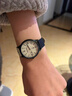 菲都狄都（Fido Dido）手表学生男女同款初高中考试专用石英表复古新年情人节礼物FD2343 曜石黑-Mini版 实拍图