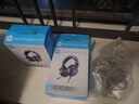 惠普（HP）H100游戏耳机头戴式耳麦带麦克风电竞网吧游戏吃鸡三角洲行动听声辨位 白色USB接口 实拍图