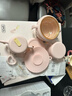 babycare儿童餐具礼盒PPSU注水保温碗叉勺宝宝学食吃饭礼物西高地粉色套装 实拍图